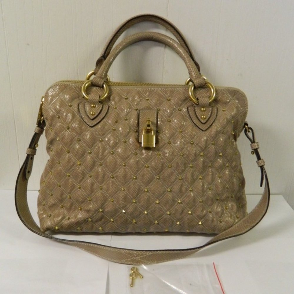 Marc Jacobs Python Rio Satchel